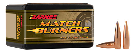 Barnes Bullets 30164 Match Burners  22 Cal .224 85 gr Match Burners Boat Tail 100 Per Box | Elite Firearms