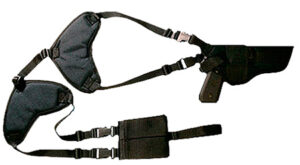 Bulldog WSHD31 Deluxe Shoulder Harness Nylon Fits 4-4.5" Lg Frame Auto Ambidextrous | Elite Firearms