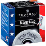 Federal TGL12US8 Top Gun Special Edition Red, White & Blue 12 Gauge 2.75" 1 1/8 oz 8 Shot 25 Per Box/ 10 Case