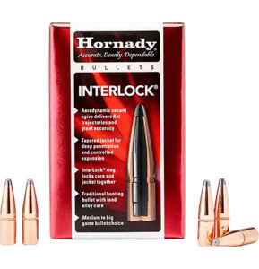 Hornady 3072 InterLock  30 Cal .308 180 gr Boat Tail Spire Point 100 Per Box/ 15 Case | Elite Firearms