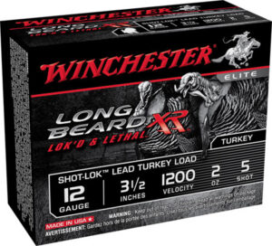 Winchester Ammo STLB12L5 Long Beard XR Shot-Lok 12 Gauge 3.50" 2 oz 5 Shot 10 Per Box/ 10 Case