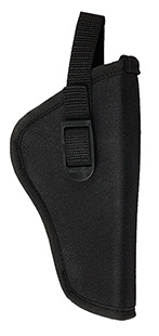 Bulldog DLX20 Pit Bull  OWB Black Nylon Belt Loop Fits Glock 43 Fits Ruger LC9 Fits S&W Bodyguard Fits Glock 42 Fits 2-3" Barrel Right Hand | Elite Firearms
