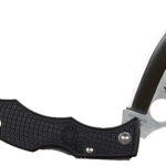 Spyderco Ladybug 3 1.94" Folding Clip Point Plain VG-10 Stainless Steel Blade FRN Black Handle | Elite Firearms