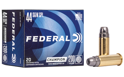 FED CHAMP 44SP 200GR SWCHP 20/500 | Elite Firearms