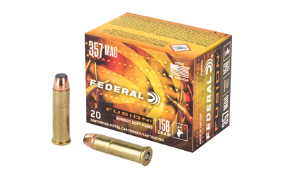 Fusion .357 Magnum 158gr Brass – 20rd