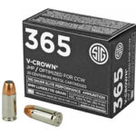 SIG AMMO 9MM 115GR JHP CCW 20/200