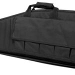 NcStar CV290740 VISM Rifle Case Black PVC Nylon w/ Foam Padding Double Zippers Carry Handle & ID Holder | Elite Firearms