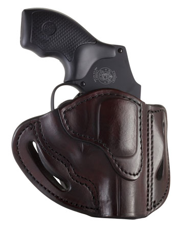 1791 Gunleather RVH1SBRR RVH1 OWB Size 01 Signature Brown Leather Belt Slide Fits S&W J Frame/Ruger LCR/S&W 38 Belt Up to 1.75" Wide Right Hand | Elite Firearms