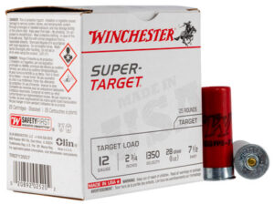 Winchester Ammo TRGT13507 Super-Target Light Target 12 Gauge 2.75" 1 oz 7.5 Shot 25 Per Box/ 10 Case