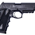 ATI GFXH45M FXH-45 Moxie 45 ACP 8+1 5" Black Match Grade SS Barrel, Black Parkerized Serrated Slide, Black Polymer Frame w/Beavertail & Picatinny Rail, Black Finger Groove Grip | Elite Firearms