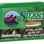 Sierra 9362 GameKing .224 62 gr Spitzer Boat Tail/ 100 Per Box | Elite Firearms