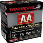 Winchester Ammo AA12SP7 AA Super Pigeon 12 Gauge 2.75" 1 1/4 oz 7.5 Shot 25 Per Box/ 10 Case | Elite Firearms