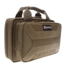 GPS Bags PC15FDE Pistol Case Flat Dark Earth 600D Polyester Holds 1 Handgun