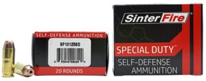 SinterFire Inc SF10125SD Special Duty (SD) 10mm Auto 125 gr Lead Free Frangible Hollow Point 20 Per Box/ 10 Case | Elite Firearms