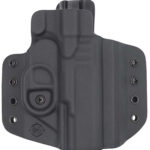 C&G Holsters 1212100 Covert  OWB Black Kydex Belt Loop Fits Walther PDP 4" Right Hand | Elite Firearms