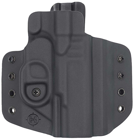 C&G Holsters 1212100 Covert OWB Black Kydex Belt Loop Fits Walther PDP 4" Right Hand | Elite Firearms