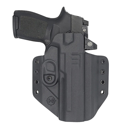 C&G Holsters 0286100 Covert OWB Black Kydex Fits Sig P320 Right Hand | Elite Firearms