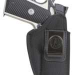 1791 Gunleather PNIWB4BLKL Premium Nylon  IWB Size 04 Black Ballistic Nylon Clip-On Left Hand | Elite Firearms