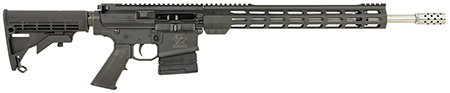 Great Lakes Firearms GL10308SSBLK AR-10 308 Win 20+1 18" Stainless, Black Rec, M-Lok Handgaurd, Carbine Stock, A2 Grip, Muzzle Brake | Elite Firearms