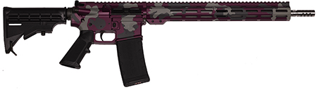 Great Lakes Firearms GL15223SSMMAN AR-15 Mission 223 Wylde 30+1 16", Manhattan Camo Rec/15" M-Lok Handguard, Black Carbine Stock & A2 Grip, Muzzle Brake | Elite Firearms