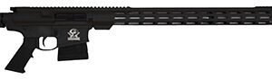 Great Lakes Firearms GL10243SSBLK AR-10  243 Win 5+1 24" Stainless Threaded Barrel, Black Picatinny Rail Aluminum Receiver, 20" M-LOK Handguard, Black Hogue OverMolded Stock, Mil-Spec Grip, Right Hand