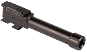 SilencerCo AC5049 Threaded Barrel  3.70" 9mm Luger, Black Nitride Stainless Steel, Fits Glock 43/43X | Elite Firearms