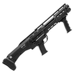Standard Mfg DP12 DP-12 12 Gauge Pump 3" 14+2 18.88" Black Double Barrel, Black Picatinny Rail Aluminum Receiver, Picatinny Handguard, Black Synthetic Stock | Elite Firearms