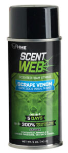 HME SWSCRPVEN Scent Web Scrape Venom Buck, Doe & Tarsal Gland Cover Scent 5 oz. Aerosol | Elite Firearms