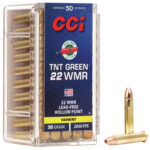 CCI 0060 TNT Green 22 WMR 30 gr Speer TNT Green Hollow Point 50 Per Box/ 40 Case | Elite Firearms