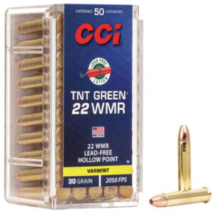 CCI 0060 TNT Green 22 WMR 30 gr Speer TNT Green Hollow Point 50 Per Box/ 40 Case | Elite Firearms