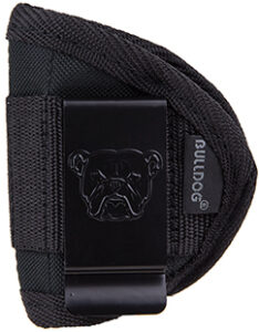 Bulldog WIPS Inside The Pants IWB Size Small Black Nylon Belt Clip Fits Most .22 & .25 Sm Autos Ambidextrous | Elite Firearms