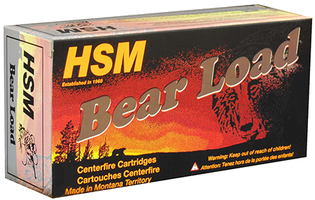 HSM 450BUSHMASTER1N Bear Load 450 Bushmaster 300 gr Jacketed Soft Point 20 Per Box/ 25 Case | Elite Firearms