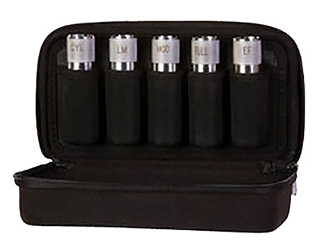 Carlson's Choke Tubes 00400 Choke Tube Case Protective Case Black Holds 5 Chokes Nylon Textured | Elite Firearms