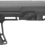 Mission First Tactical BMS Battlelink Minimalist Stock Collapsible Black Synthetic for AR-15, M16, M4 with Commercial Tubes (Tube Not Included) | Elite Firearms