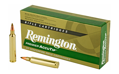 Rem .204 Ruger 40gr ACCUTIP V BOAT TAIL Brass – 20rd