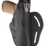 1791 Gunleather BHX5SBLR BHX  OWB 05 Stealth Black Leather Belt Slide Fits Sig P320/Ruger Security-9 | Elite Firearms
