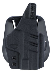 1791 Gunleather TACPDHOWBSHIELDBLKR Tactical Kydex  OWB Black Kydex Paddle Fits S&W M&P Shield/S&W M&P Shield Plus | Elite Firearms