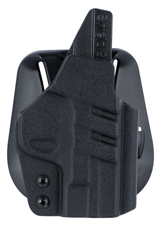 1791 Gunleather TACPDHOWBSHIELDBLKR Tactical Kydex  OWB Black Kydex Paddle Fits S&W M&P Shield/S&W M&P Shield Plus | Elite Firearms