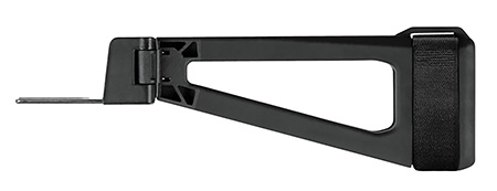 SB Tactical AKTF01SB AKTF  Left Side Folding Black Synthetic with 11.75" OAL & Nylon Strap for AK-47, AK-74 (Tube Not Included) | Elite Firearms