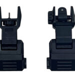 NcStar VG167 Picatinny High Profile Front and Rear Sight Set Black Polymer | Elite Firearms