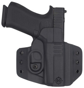 C&G Holsters 0060100 Covert  OWB Black Kydex Belt Loop Glock 43/43X/MOS | Elite Firearms