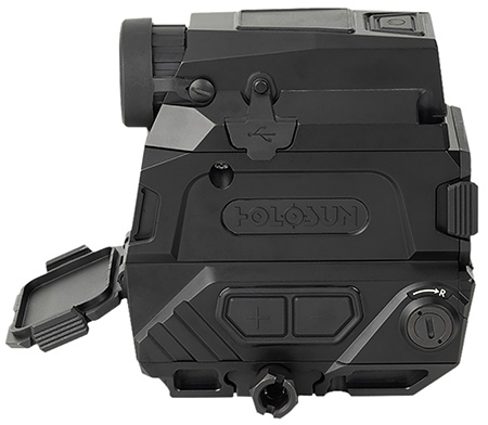 Holosun DRSNV DRS-NV Black Anodized 1x/8x 1.25" x 0.98" 2 MOA Red Dot/65 MOA Circle Multi Reticle Fusion Night Vision Overlay | Elite Firearms