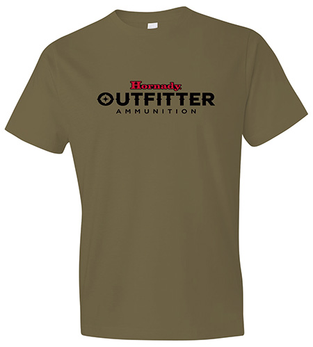 Hornady Gear 31365 Big Buck Coyote Brown, Cotton Short Sleeve, Semi-Fitted, 2XL | Elite Firearms