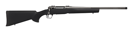Savage Arms 58274 110 Trail Hunter Lite Full Size 30-06 Springfield 4+1 20" Fluted/Threaded Barrel, Drilled & Tapped Steel Receiver, Black Fixed Synthetic Stock