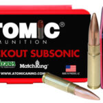 Atomic Ammunition 00465 Rifle Subsonic 300 Blackout 220 gr Hollow Point Boat Tail 50 Per Box/ 10 Case | Elite Firearms