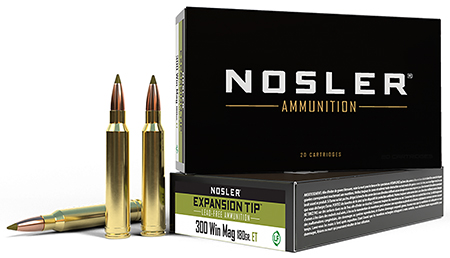 Nosler 40038 E-Tip  300 Win Mag 180 gr E Tip Lead Free 20 Per Box/ 10 Case | Elite Firearms