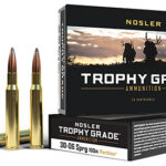 Nosler 60055 Trophy Grade  30-06 Springfield 150 gr Nosler Spitzer Partition 20 Per Box/ 10 Case | Elite Firearms
