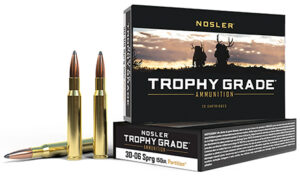 Nosler 60055 Trophy Grade  30-06 Springfield 150 gr Nosler Spitzer Partition 20 Per Box/ 10 Case | Elite Firearms