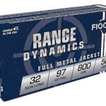 Fiocchi 32SWLA Range Dynamics  32S&WLong 97gr Full Metal Jacket 50 Per Box/20 Case | Elite Firearms