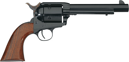 Taylors & Company 550428 1873 Cattleman 44 Rem Mag Caliber with 6" Barrel, 6rd Capacity Cylinder, Overall Blued Finish Steel & Walnut Army Size Grip | Elite Firearms